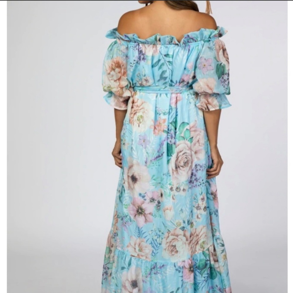 Pinkblush floral dress